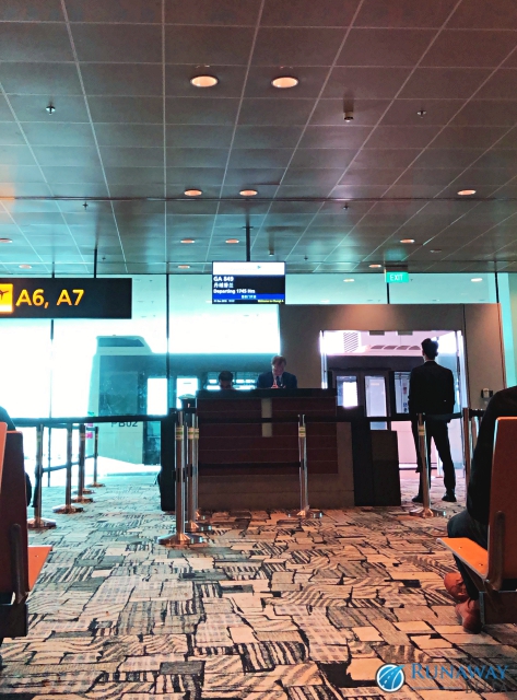 Changi Airport to board Garuda Airlines